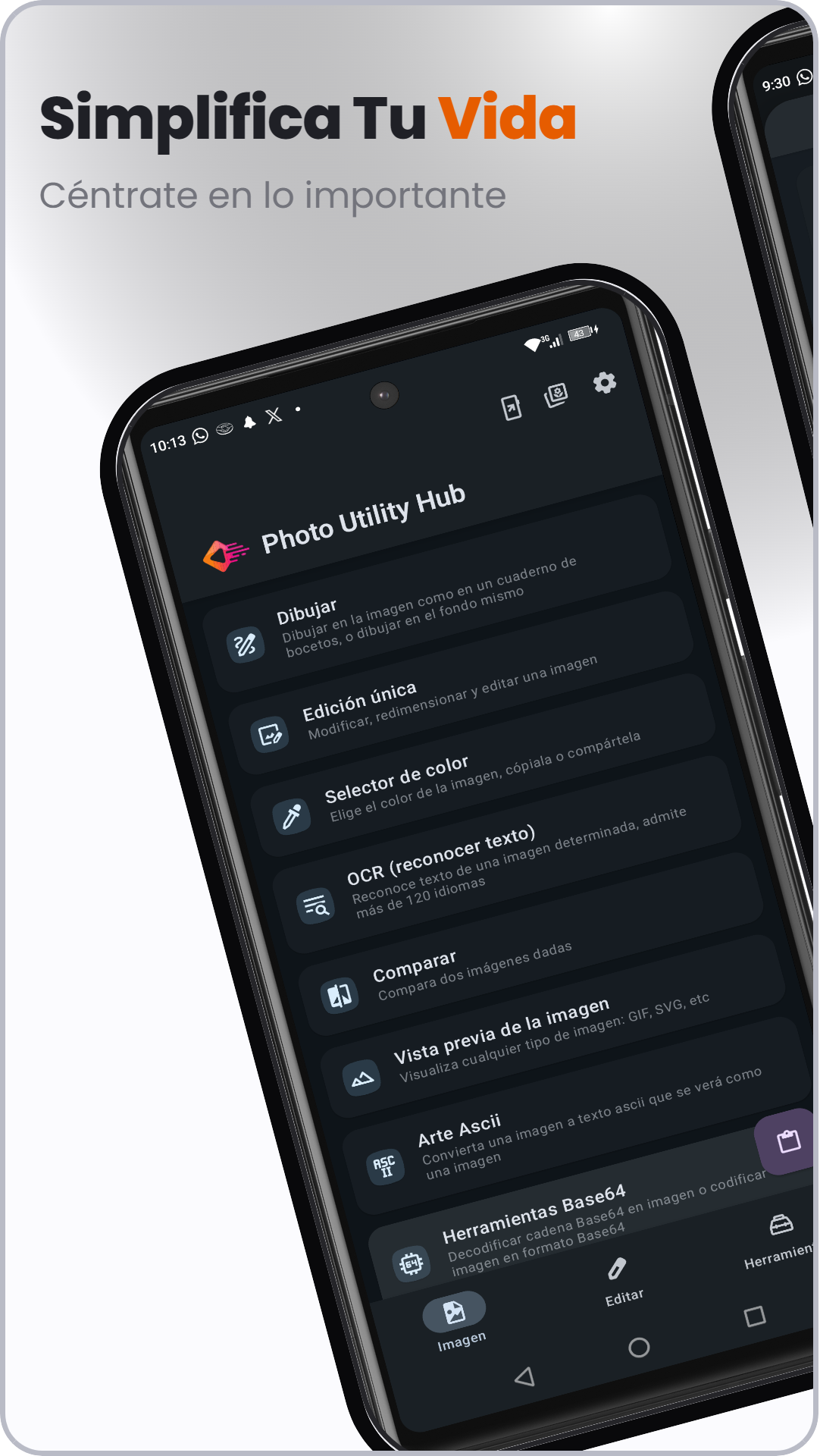 Captura de Photo Utility Hub: Editor IA